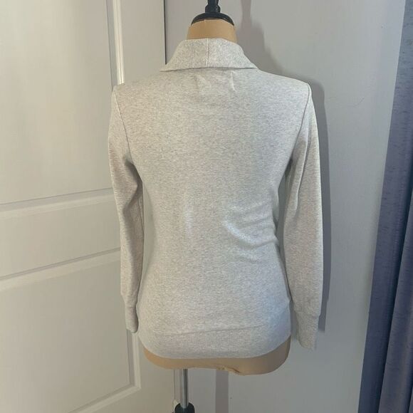 Banana Republic Light Gray Sweater XS - Picture 3 of 6